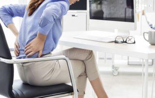 back pain due to poor posture